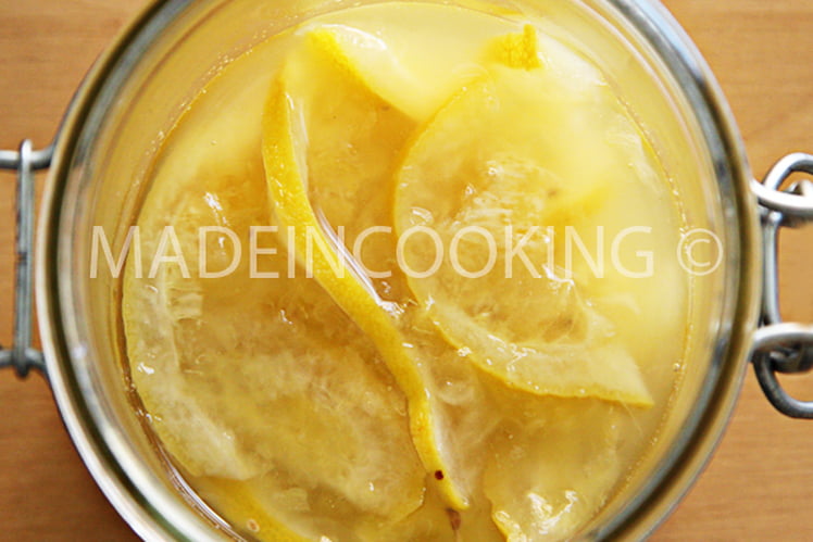 Recipes for express candied lemon