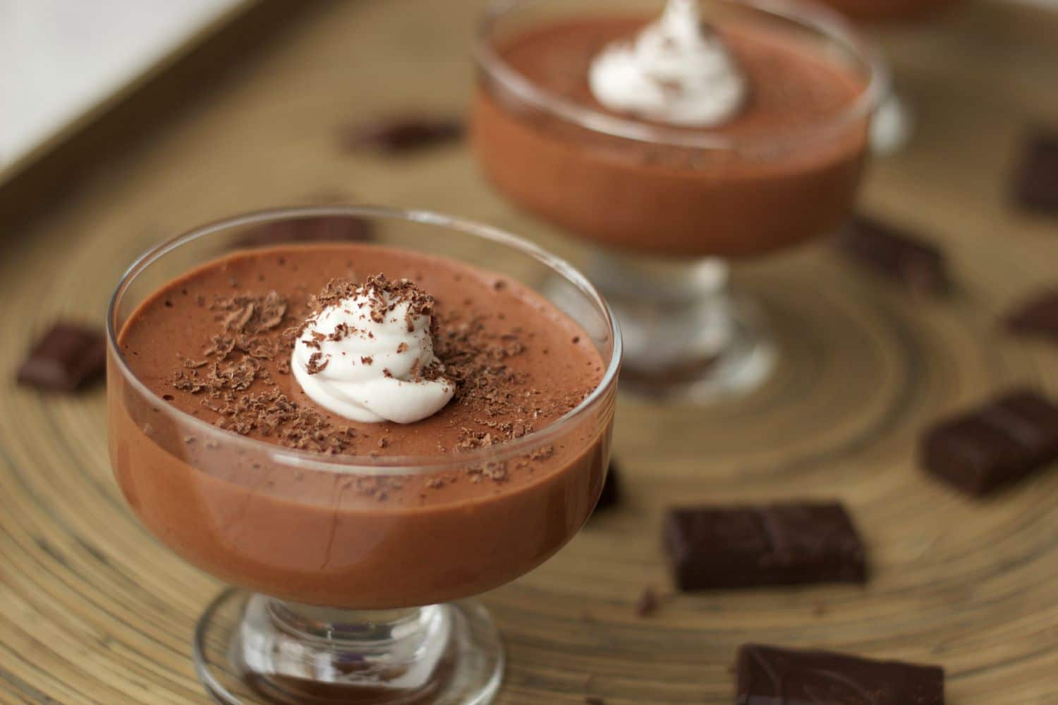 Recipes for chocolate mousse