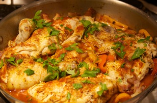 Recipes for basque chicken
