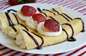 Recipes for sweet crepes