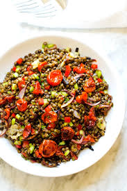 Recipes for lentil salad