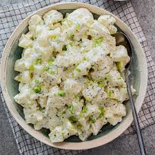 Recipes for potato salad with mint